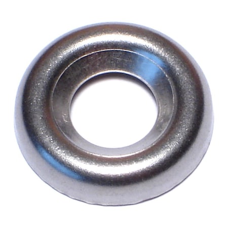 Midwest Fastener Countersunk Washer, Fits Bolt Size #14 , 18-8 Stainless Steel 100 PK 05349